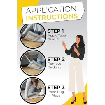 Reliable Double Sided Rug Tape for All Floor Types