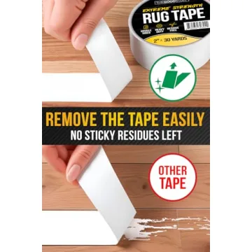 Reliable Double Sided Rug Tape for All Floor Types