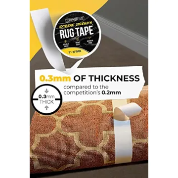 Reliable Double Sided Rug Tape for All Floor Types