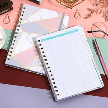 Budget Planner - 12 Monthly Financial Organizer, Expense Tracker, Undated Finance Planner, 6" x 8.2", Monthly Budget Book, Account Book, Start Anytime to Take Control of Your Money