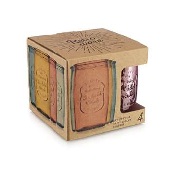 Glaver's Vintage Glassware Set – Perfect Summer Tumblers