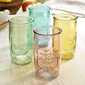 Glaver's Vintage Glassware Set – Perfect Summer Tumblers