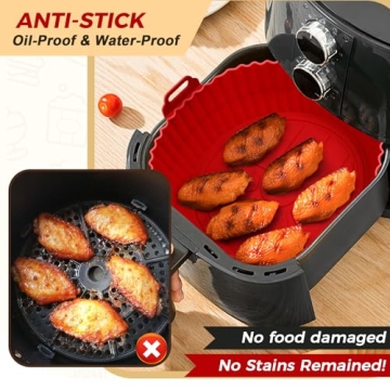 Reusable Air Fryer Silicone Liners for Easy Cooking