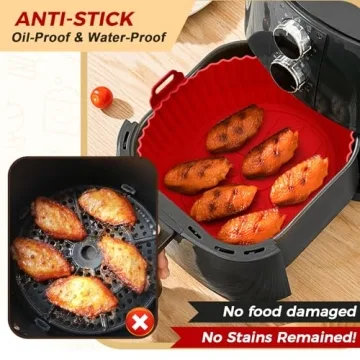 Reusable Air Fryer Silicone Liners for Easy Cooking