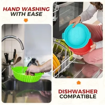 Reusable Air Fryer Silicone Liners for Easy Cooking