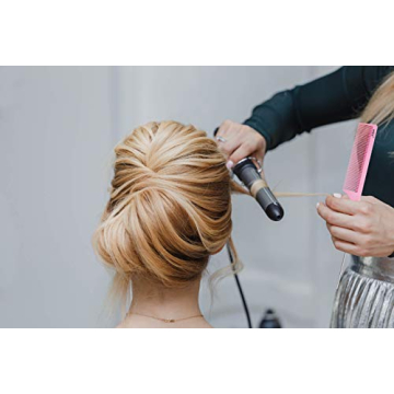 XNICX Pink Pintail Comb - Stylish & Heat Resistant Hair Tool