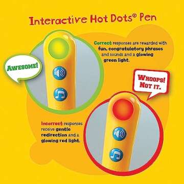Educational Insights Hot Dots Let’s Master 2nd Grade Math Set, Homeschool & School Readiness Learning Workbooks, 2 Books & Interactive Pen, 100 Math Lessons, Ages 7+