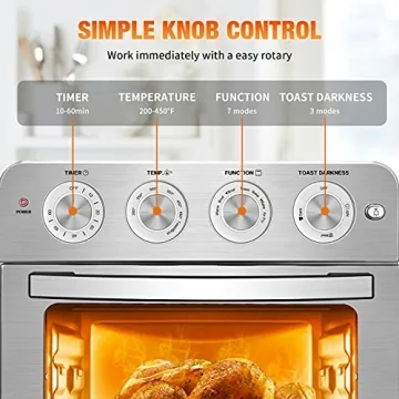 Geek Chef 24 QT Air Fryer Combo - Healthy Cooking Made Easy