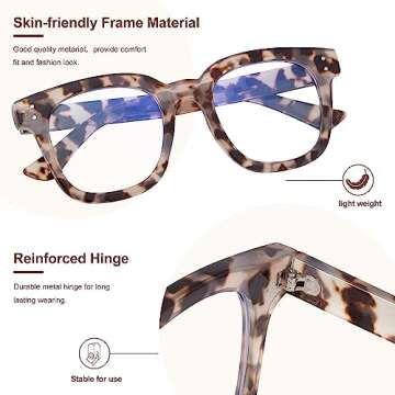 Chic Madison Avenue Blue Light Glasses with UV Protection
