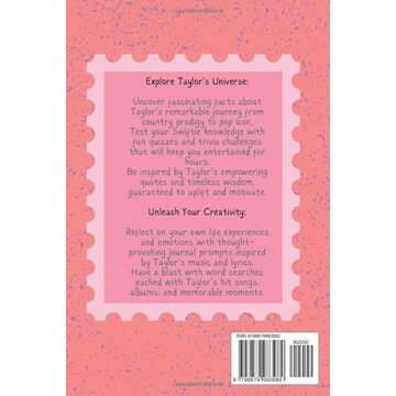 101 Facts about Taylor Swift: The Ultimate Activity Book With Quizzes, Journaling, Quotes and More! ...