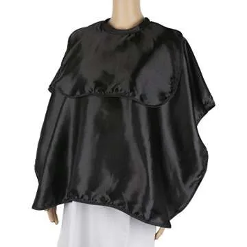 Segbeauty Makeup Cape - Adjustable Satin Beauty Smock