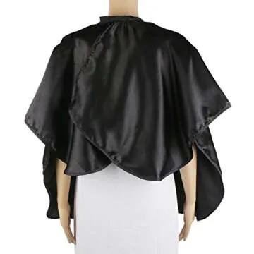 Segbeauty Makeup Cape - Adjustable Satin Beauty Smock