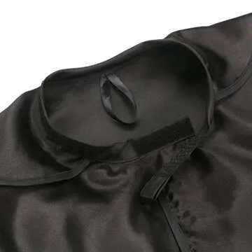 Segbeauty Makeup Cape - Adjustable Satin Beauty Smock