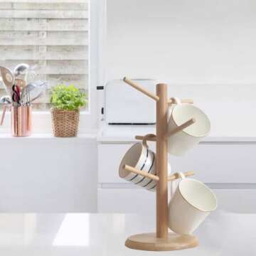 Dorhors Mug Tree: Stylish Coffee Cup Holder for Organizing