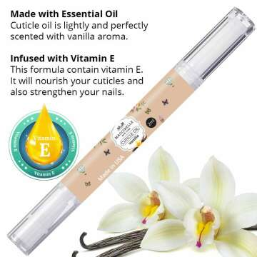 Maccibelle Cuticle & Nail Oil Pen - Sweet Vanilla 2ml