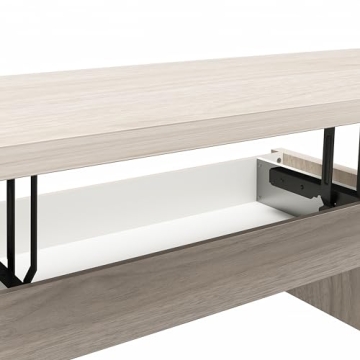 Mr. Kate Winston Lift Top Coffee Table in Light Walnut