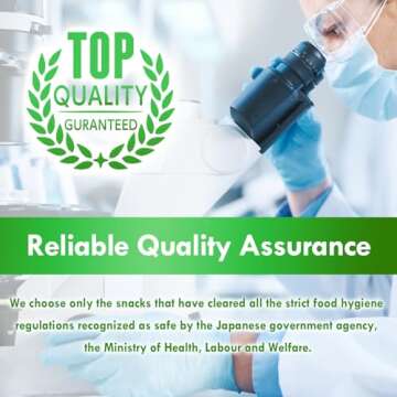 SHOGUN CANDY Box Japanese Snacks & Candy 30 Pieces Variety Dagashi Assortment