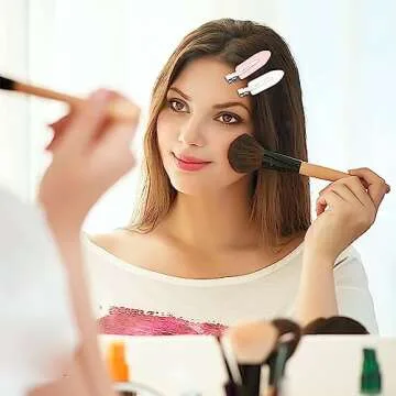 Cptots No Crease, Creaseless, No Bend or Dent Flat Hair Clips - Ideal for Styling Thin and Thick Hair, 3 Colors, 18 PCS