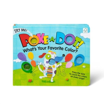 Melissa & Doug Poke-a-Dot Book for Interactive Learning