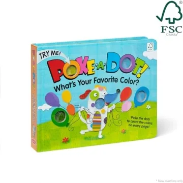 Melissa & Doug Poke-a-Dot Book for Interactive Learning