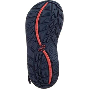 Chaco Mens Z/2 Classic, With Toe Loop, Outdoor Sandal, Stepped Navy 11 M