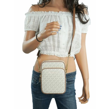 Michael Kors Jet Set Travel Medium Logo Crossbody Bag