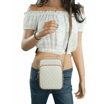 Michael Kors Jet Set Travel Medium Logo Crossbody Bag