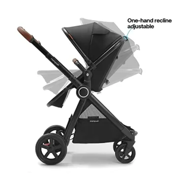 Mompush Ultimate2 Stroller with Removable Bassinet & Reversible Seat