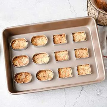 Bakerdream Bakeware Rectangular Cake Pan, 9-inch by 13-inch Cake mold Nonstick Baking Pan (9x13)