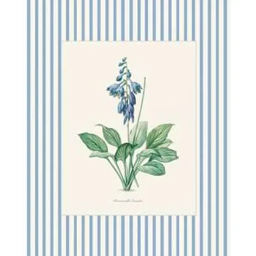 Vintage Botanical Wall Art Floral Prints Set of 4