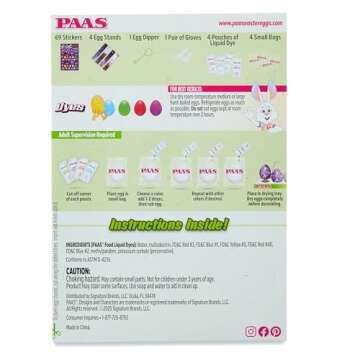 PAAS Cosmic Egg Decorating Kit - Fun for All Ages