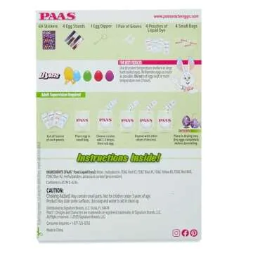 PAAS Cosmic Egg Decorating Kit - Fun for All Ages