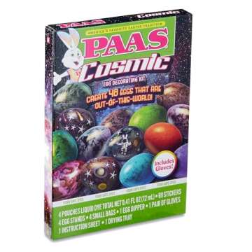 PAAS Cosmic Egg Decorating Kit - Fun for All Ages