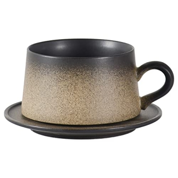 Focraemug 7.4 Oz Coffee and Tea Cup Set - Elegant & Functional Gift