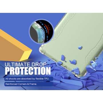 MoKo Case for 6.8" Kindle Paperwhite (11th Generation-2021) and Kindle Paperwhite Signature Edition, Ultra Clear Soft Flexible Transparent TPU Skin Bumper Back Cover Shell, Clear