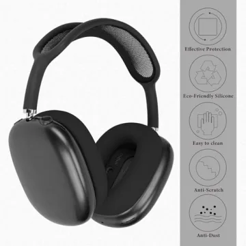 Geekria Silicone Earpad Covers for AirPods Max - Comfortable Protection