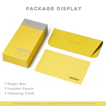 mosanana Retro Oval Sunglasses for Small Faces Stylish Accessory