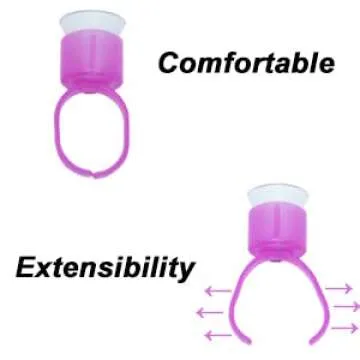 CHOOSE-IT 50pcs Microblading Supply with Sponge Rings