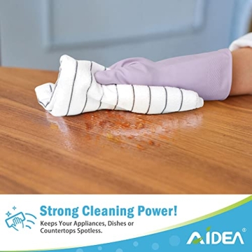 AIDEA Kitchen Towels 8PK - Soft, Absorbent, Multi-Purpose