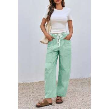 Stylish PLNOTME Baggy Barrel Jeans with Patchwork