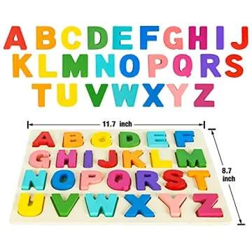 Fun Alphabet Puzzle for Toddler Education and Play