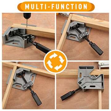 Hoteche Corner Clamp for Woodworking & Welding - Durable Tool