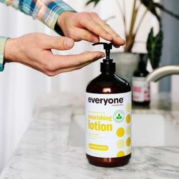 Everyone Nourishing Hand and Body Lotion 32 Oz Coconut Lemon