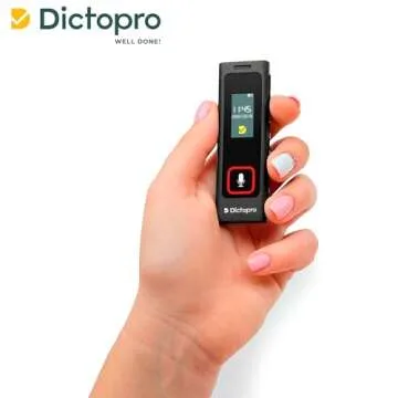 DictoPro X200 Voice Recorder - Voice Activated Digital Recorder