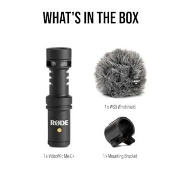 RØDE VideoMic Me-C+ Directional Microphone for USB-C Devices