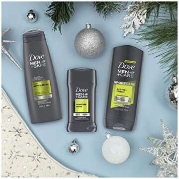 DOVE MEN + CARE Sportcare Holiday Grooming Gift Pack