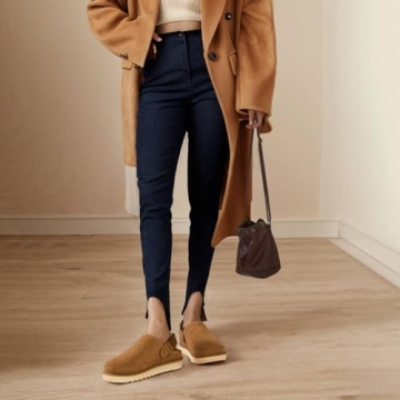 CLOVALUB Stylish Women’s Platform Clogs with Adjustable Strap