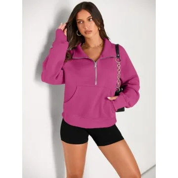 Stylish AUTOMET Women's Cropped Sweatshirt for Fall