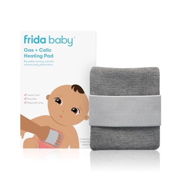 Frida Baby Gas + Colic Heating Pad - Instant Belly Soother for Infants
