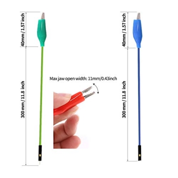 Makeronics Alligator Clip Jumper Wires for DIY Projects